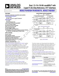 AD5627RBCPZ-R2 Datasheet Cover