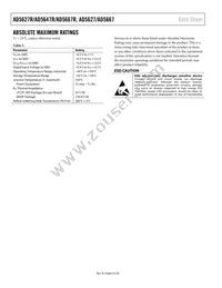 AD5627RBCPZ-R2 Datasheet Page 8
