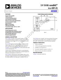 AD5680BCPZ-1RL7 Datasheet Cover