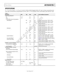 AD5700-1BCPZ-RL7 Datasheet Page 3
