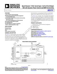 AD5737ACPZ Datasheet Cover