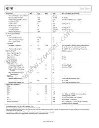 AD5737ACPZ Datasheet Page 6