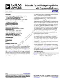 AD5748ACPZ-RL7 Datasheet Cover