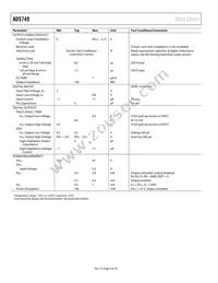 AD5749ACPZ-RL7 Datasheet Page 4