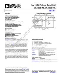 AD5781BRUZ-REEL7 Datasheet Cover