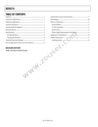 AD5821ABCBZ-REEL Datasheet Page 2