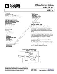 AD5821AD-WAFER Datasheet Cover
