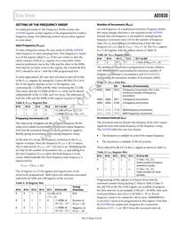 AD5930YRUZ-REEL7 Datasheet Page 19