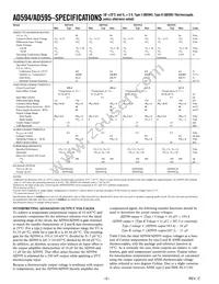 AD595CD Datasheet Page 2
