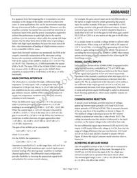 AD602AR-REEL Datasheet Page 11