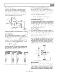 AD620BR-REEL Datasheet Page 15
