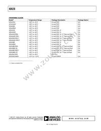 AD620BR-REEL Datasheet Page 20
