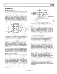 AD629BR-REEL7 Datasheet Page 11