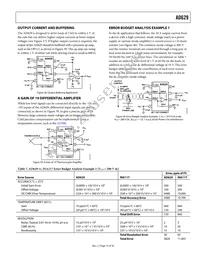AD629BR-REEL7 Datasheet Page 13