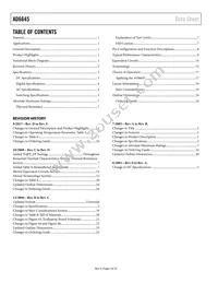 AD6645ASVZ-105 Datasheet Page 2