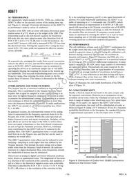 AD677KR-REEL Datasheet Page 12
