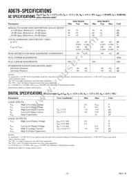 AD679TD Datasheet Page 3