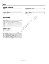 AD704AR-16-REEL Datasheet Page 2