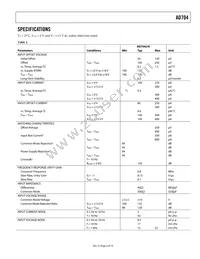 AD704AR-16-REEL Datasheet Page 3
