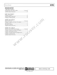 AD706JR-REEL7 Datasheet Page 10
