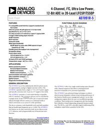 AD7091R-5BRUZ-RL7 Datasheet Cover