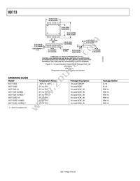 AD713JR-16-REEL Datasheet Page 18