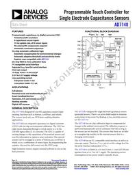 AD7148ACPZ-1500RL7 Datasheet Cover