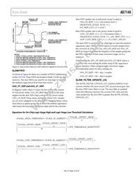 AD7148ACPZ-1500RL7 Datasheet Page 23