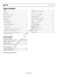 AD7170BCPZ-500RL7 Datasheet Page 2