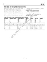 AD7191BRUZ-REEL Datasheet Page 13