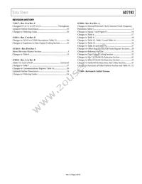 AD7193BCPZ-RL Datasheet Page 3