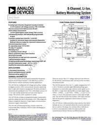 AD7284WBSWZ-RL Datasheet Cover