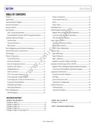 AD7284WBSWZ-RL Datasheet Page 2
