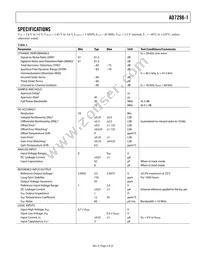 AD7298-1BCPZ-RL Datasheet Page 3