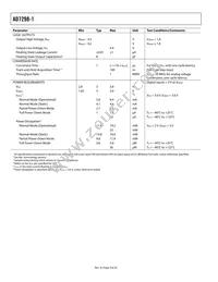 AD7298-1BCPZ-RL Datasheet Page 4
