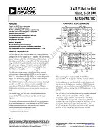 AD7305BRU-REEL7 Datasheet Cover