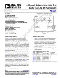 AD7324BRUZ-REEL Datasheet Cover