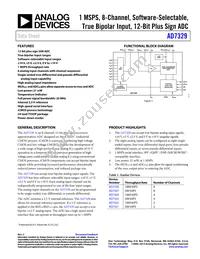 AD7329BRUZ-REEL7 Datasheet Cover