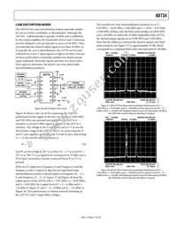 AD734AN Datasheet Page 17