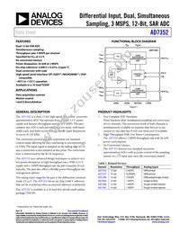 AD7352YRUZ-500RL7 Datasheet Cover