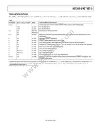 AD7366BRUZ-5-RL7 Datasheet Page 7