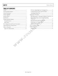 AD737KRZ-RL Datasheet Page 2