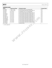 AD737KRZ-RL Datasheet Page 22