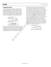 AD7400YRWZ-REEL Datasheet Page 14