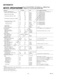 AD7472ARU-REEL7 Datasheet Page 4