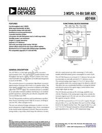 AD7484BSTZ Datasheet Cover