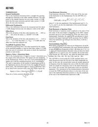 AD7485BSTZ Datasheet Page 6