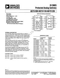 AD7511DIKN/+ Datasheet Cover