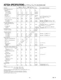 AD7524KP-REEL Datasheet Page 2