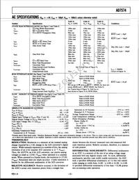 AD7574KNZ Datasheet Page 3